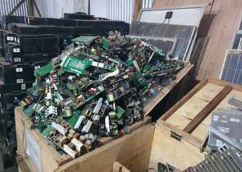 Gestion des déchets électroniques : GVB Sarl, un atelier en cours d’installation à Lubumbashi